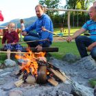 Grillen am Bauernhof