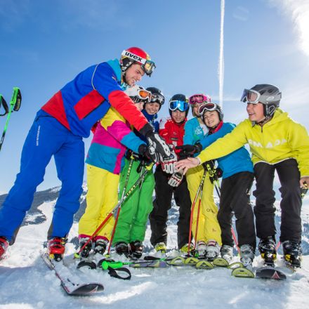 Kinderskikurs im Winterurlaub